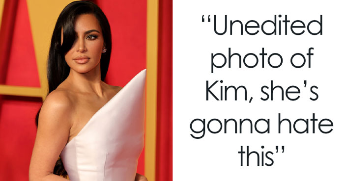 Kim Kardashian’s Oscars After-Party Pictures Weren’t Edited, And People Are Losing It