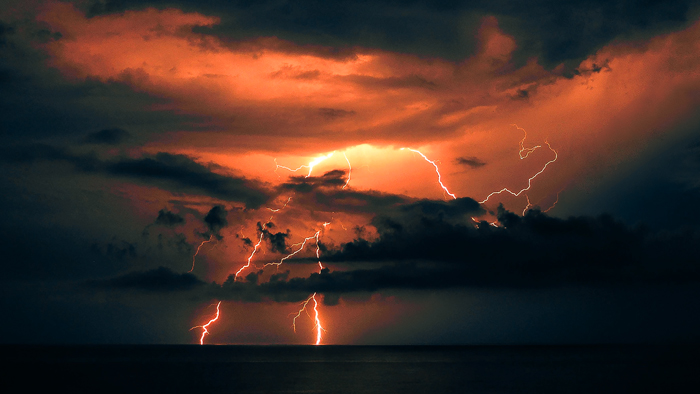 80% Of Lightning Occurs Over The Land, But The Most Extreme Lightning Happens Over The Ocean