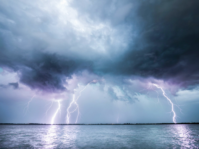 80% Of Lightning Occurs Over The Land, But The Most Extreme Lightning Happens Over The Ocean