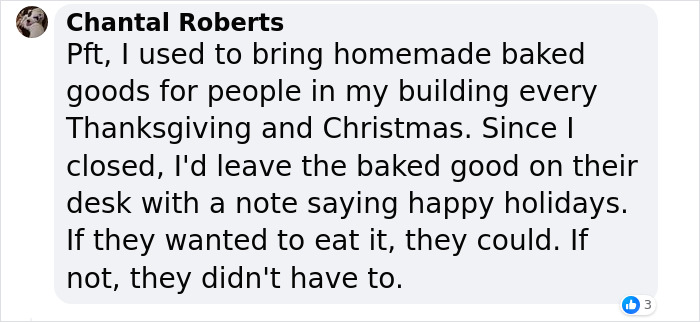 Woman Treats Her Colleagues With Home-Baked Goods, Two Of Them Threaten To Report Her To HR