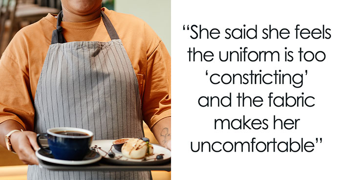 People Support This Boss For Refusing To Completely Change The Uniform For One Plus-Size Worker