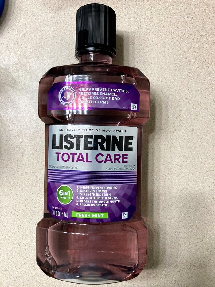 Experience Complete Protection With Listerine Total Care Anticavity Fluoride Mouthwash