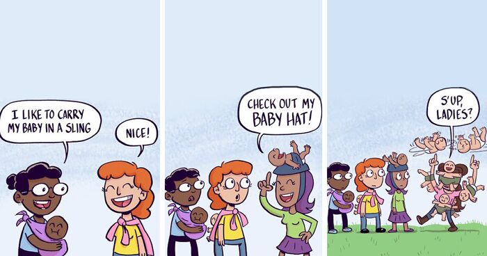 40 Hilarious Comics Showcasing Scary Characters And Twisted Situations