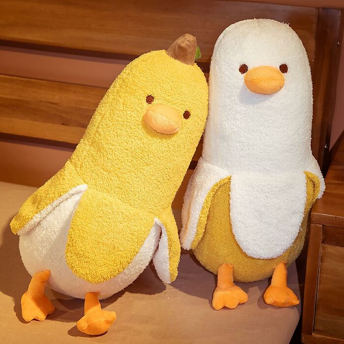 Quack Up Your Plush Collection With This Adorably Cute Banana Duck Toy