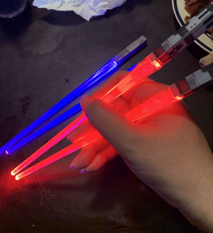 Illuminate Your Dining Experience With Lightsaber Chopsticks Light Up: Add A Galactic Touch To Your Meals
