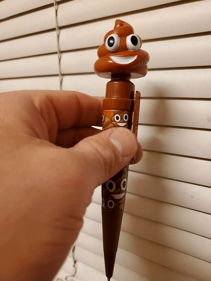 Bring Laughter To Any Occasion With The Farting Poop Pen: A Hilarious Gag Gift For All Ages