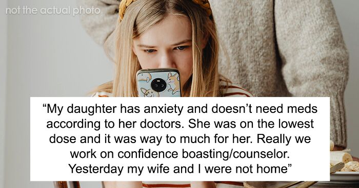 Family Drama Ensues Over Dad Refusing To Order Pizza For Socially Anxious Daughter Staying At Home