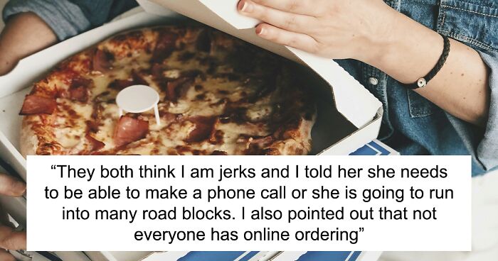 Family Drama Unfolds As Teen Won’t Call For Pizza Over Social Anxiety, But Dad Refuses To Help Her