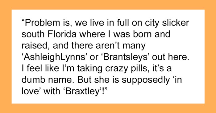 Man Asks If He’s A Jerk For Disliking Wife’s Choice For A Baby Name, Netizens Advise Him To Get Divorced
