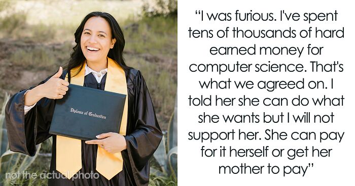 Dad Leaves Daughter High And Dry After Finding Out She Lied About Majoring In Comp Sci