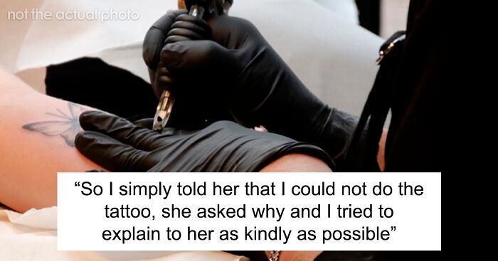 Tattoo Artist Called Fatphobic For Refusing To Tattoo “Extremely Overweight” Client