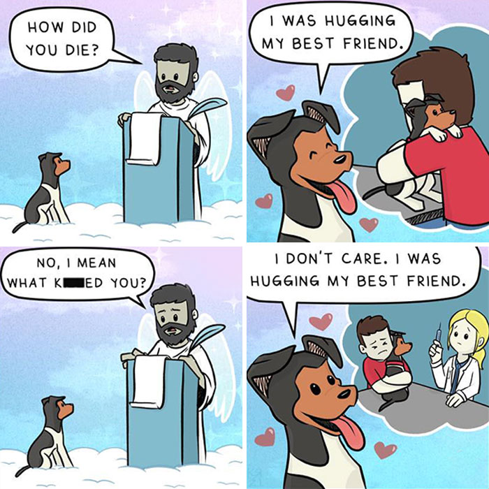 28 New ‘Hey Buddy Comics’ About The Bond Between People And Dogs