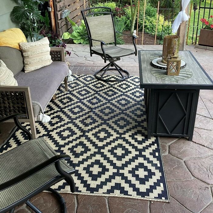  Sand Mine Reversible Rugs: Stylishly Durable For Your Outdoor Oasis!
