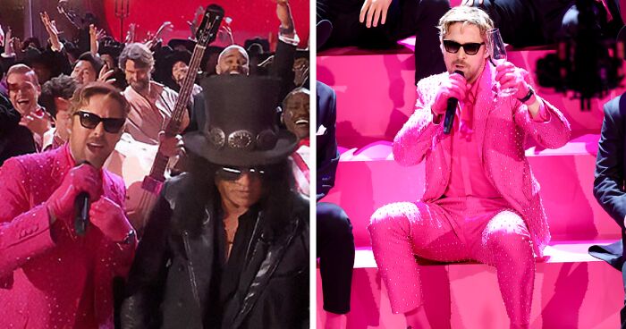 Ryan Gosling’s “I’m Just Ken” Oscars Performance Blew Everyone Away—Including Margot Robbie