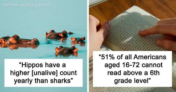 “What’s Your Favorite True Statistic That Makes People Do A Double Take When They Hear It?” (45 Answers)