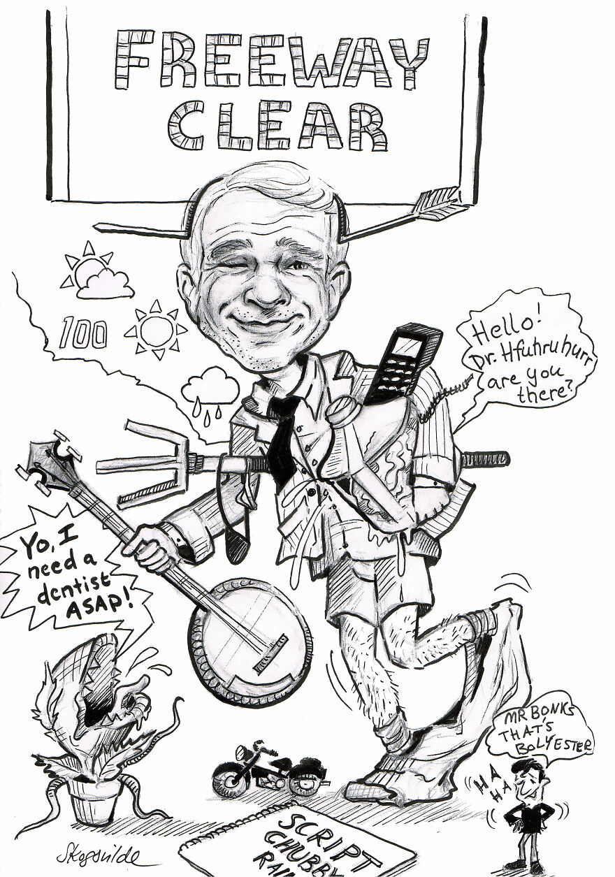 I Drew A Steve Martin Tribute