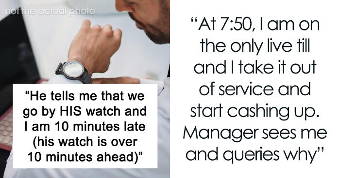 “We Go By His Watch”: Aggravating Manager Gets A Taste Of His Own Medicine