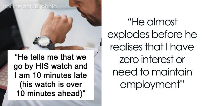 Manager Chews Out Worker For Being Late By His Watch’s Standards, Regrets It