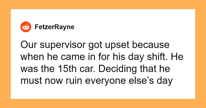 Supervisor Demands Security Check Every 3rd Car, They Maliciously Comply, Cost Him A Billion