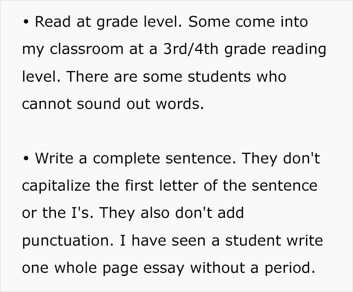 “The Ugly Truth”: Teacher At Breaking Point As Students Can’t Handle Simple Tasks “The Ugly Truth”: Teacher At Breaking Point As Students Can’t Handle Simple Tasks