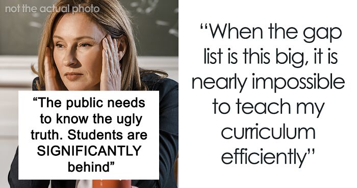 “The Public Needs To Know The Ugly Truth”: Teacher Shares Just How Badly Kids Are Lagging Behind