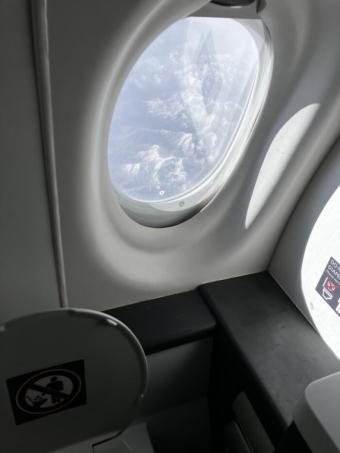 This Aircraft Has A Window In The Bathroom