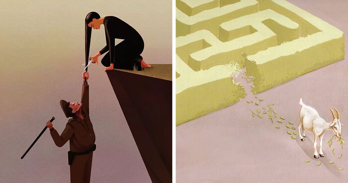 Artist Creates Thought-Provoking Illustrations On Modern Realities (37 Pics)