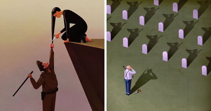 Artist Creates Thought-Provoking Illustrations On Modern Realities (37 Pics)