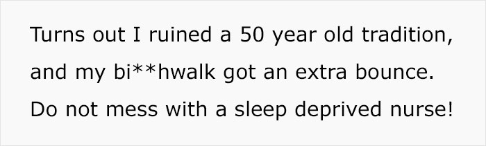 Sleep-Deprived Nurse Puts An End To 50-Year-Old College Tradition Sleep-Deprived Nurse Puts An End To 50-Year-Old College Tradition