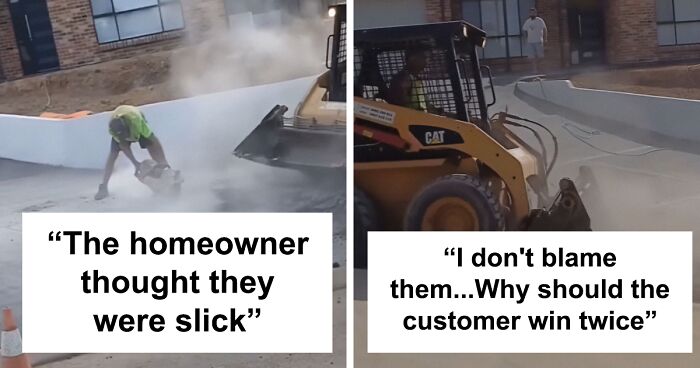Workers Destroy Driveway After Client Refused To Pay Remaining $3.5K