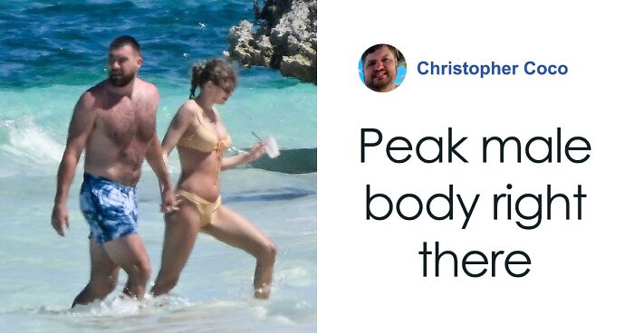 After Travis Kelce’s “Dad Bod” Pics Go Viral, The Football Star Defends Weight Gain