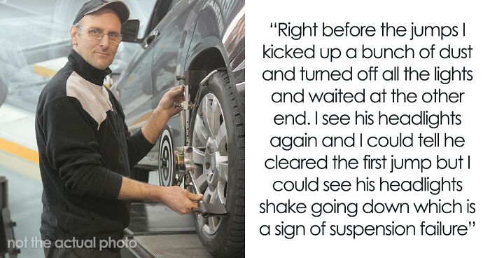 Man Gets Followed So He Takes The “Scenic” Route That Results In The Stalker Ruining His Truck