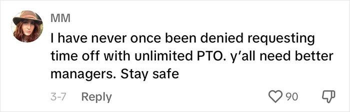 Man Speaks Out Against Unlimited PTO, Folks Online Double Down That It’s A Scam