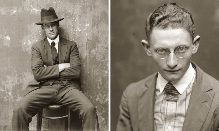 30 Mugshots Of 1920s Criminals That Served When It Comes To Looks
