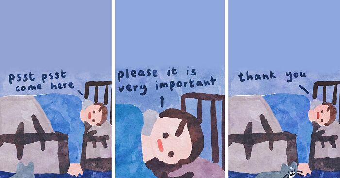 Artist Draws Wholesome Watercolor Comics About Mental Health (37 New Pics)