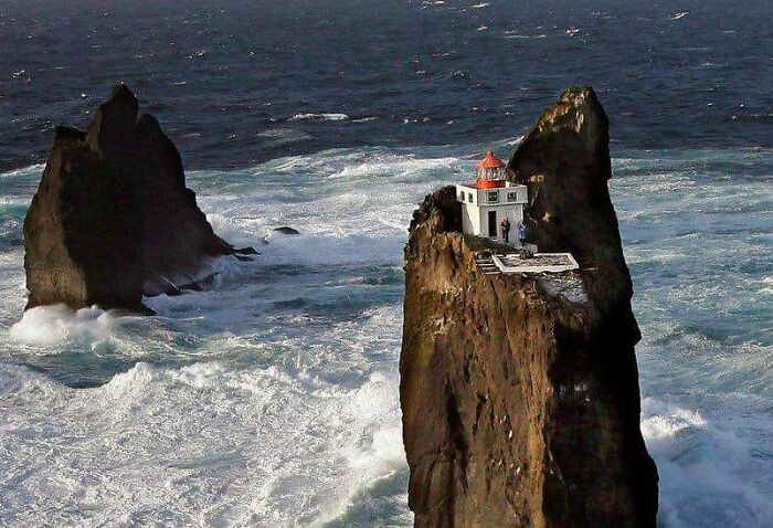 Iceland. (The Lighthouse Was Built In 1939)