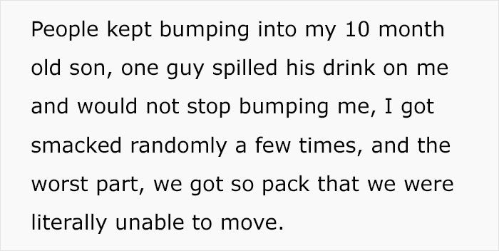 “Have Some Respect”: Mom Vents About Her Experience Of Bringing A Baby To A Rave, Gets Dragged “Have Some Respect”: Mom Vents About Her Experience Of Bringing A Baby To A Rave, Gets Dragged