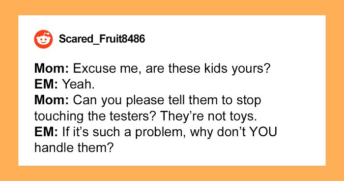 “Why Don’t YOU Handle Them?”: Mom Fails To Control Her Kids, Regrets It When Security Shows Up