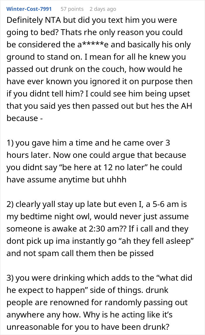 Guy Livid After GF Ignored Him Calling To Be Let Inside At 3 AM Because She Was Asleep Guy Livid After GF Ignored Him Calling To Be Let Inside At 3 AM Because She Was Asleep