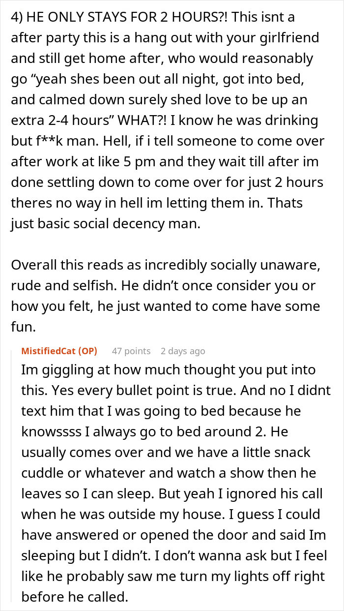 Guy Livid After GF Ignored Him Calling To Be Let Inside At 3 AM Because She Was Asleep Guy Livid After GF Ignored Him Calling To Be Let Inside At 3 AM Because She Was Asleep