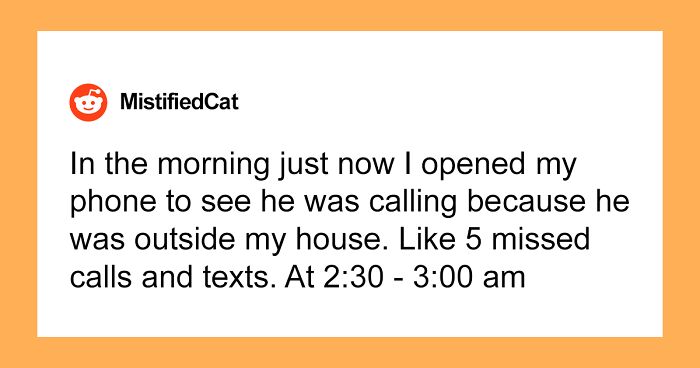 Guy Livid After GF Ignored Him Calling To Be Let Inside At 3 AM Because She Was Asleep
