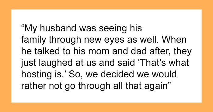 “Hated Every Second Of It”: Couple Refuse To Host Family Ever Again After What They Did