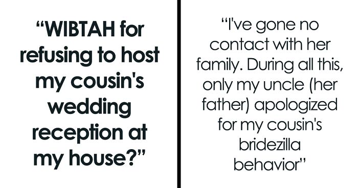 Woman Offers To Host Cousin’s Wedding, Changes Her Mind After Bridezilla Shows Her True Colors