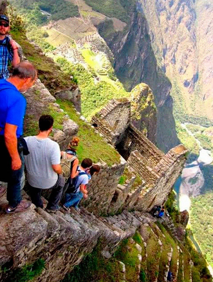 Las escaleras de la muerte, en Perú