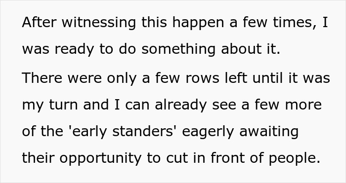 Man Hates 'Line Cutters' When Deboarding A Plane, Decides To Teach Them A Lesson Man Hates 'Line Cutters' When Deboarding A Plane, Decides To Teach Them A Lesson