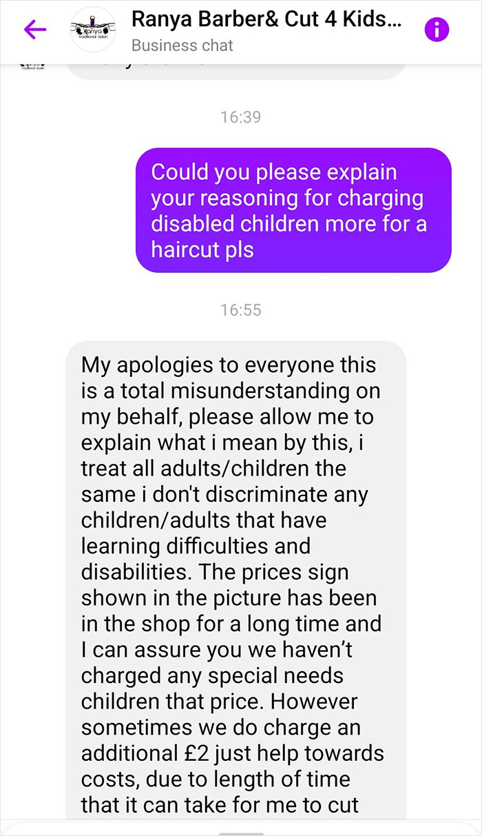 Netizens Bash This Barber For Upcharging Kids With Special Needs, He Says It’s A Misunderstanding