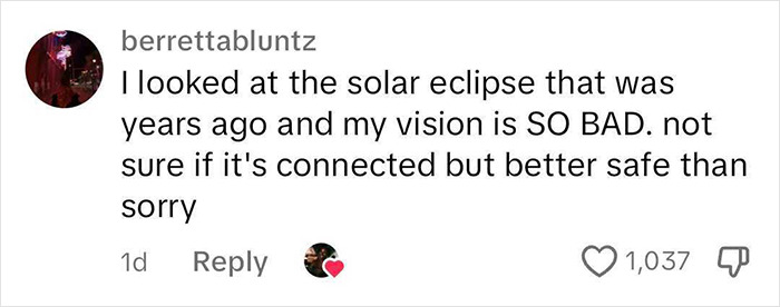 Woman Defies Warnings And Looks Straight At The Solar Eclipse, Warns Others Not To Do The Same Woman Defies Warnings And Looks Straight At The Solar Eclipse, Warns Others Not To Do The Same
