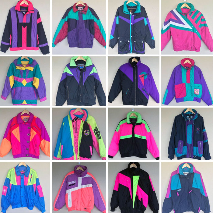 Some People Collect Stamps, Others Collect Fancy Cars. I Collect Thrift Store Ski Jackets. Here Are Some Of My Favorite Finds