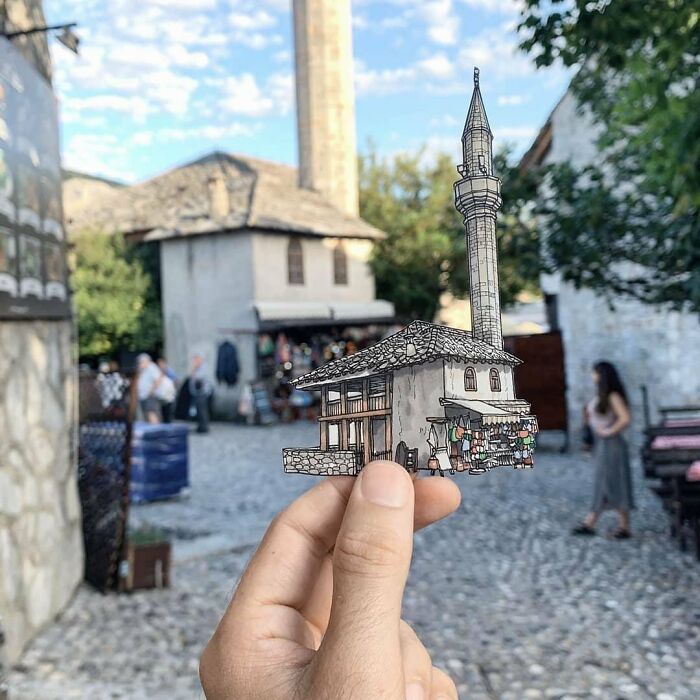 Koski Mehmed Pasha Mosque, Mostar, Bosnia & Herzegovina