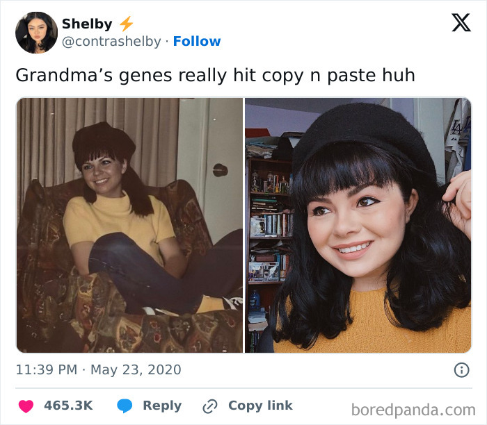 Grandma's Genes Are Strong With This One